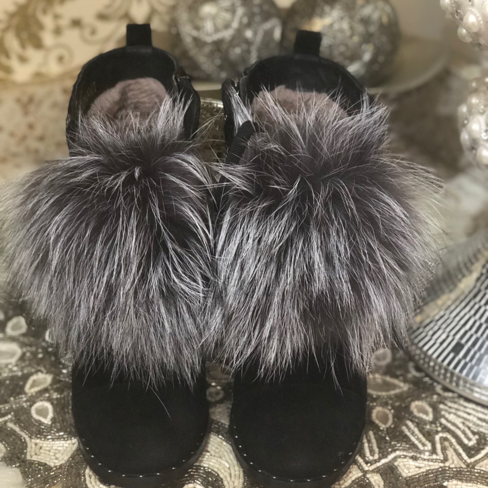 Bonavi European fur Bootie